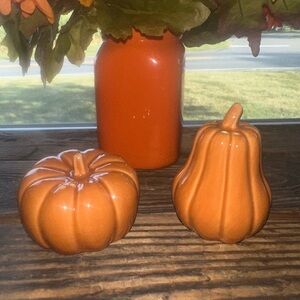 Pumpkins Salt & Pepper Shaker Set - NWT